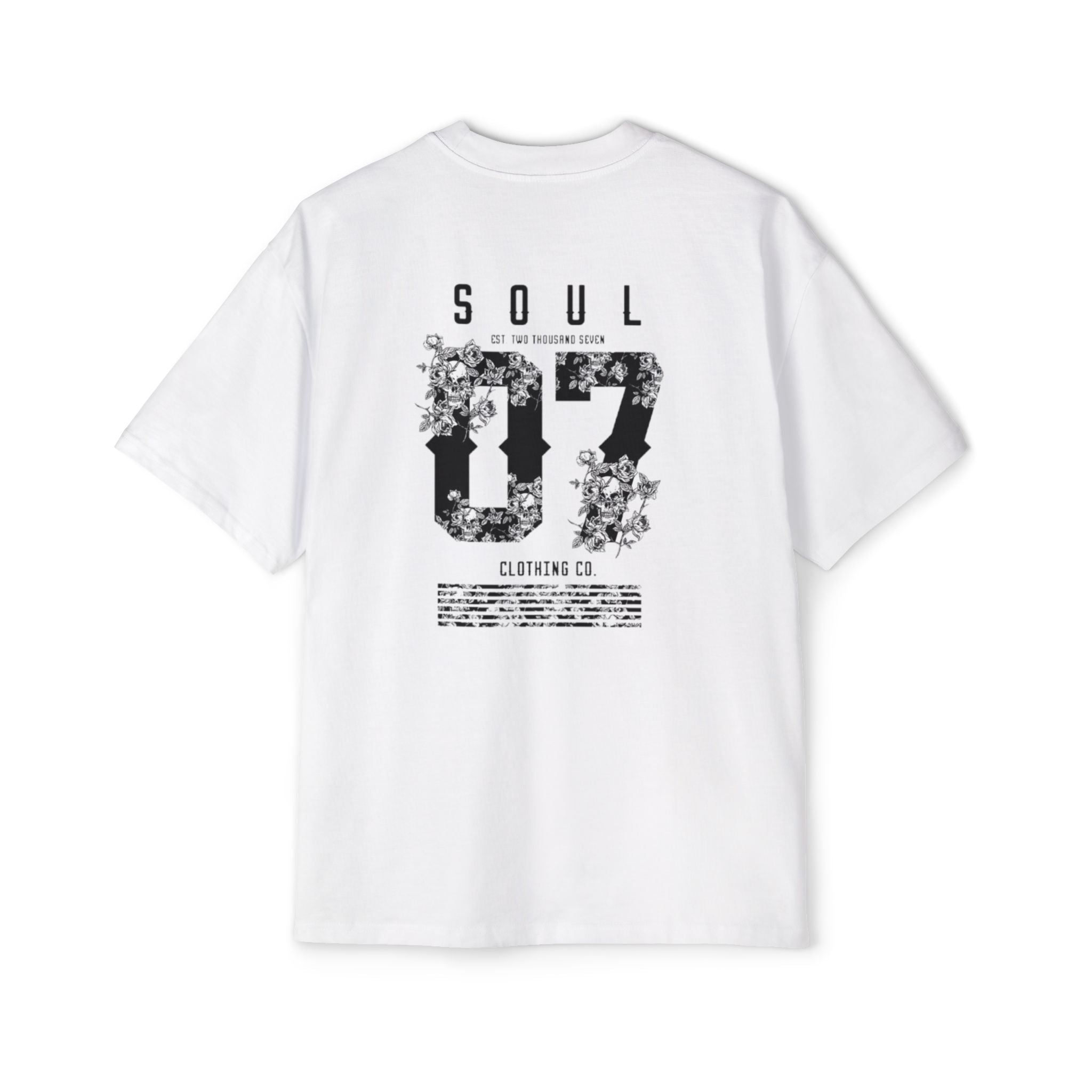 Oversized White Tee - Men