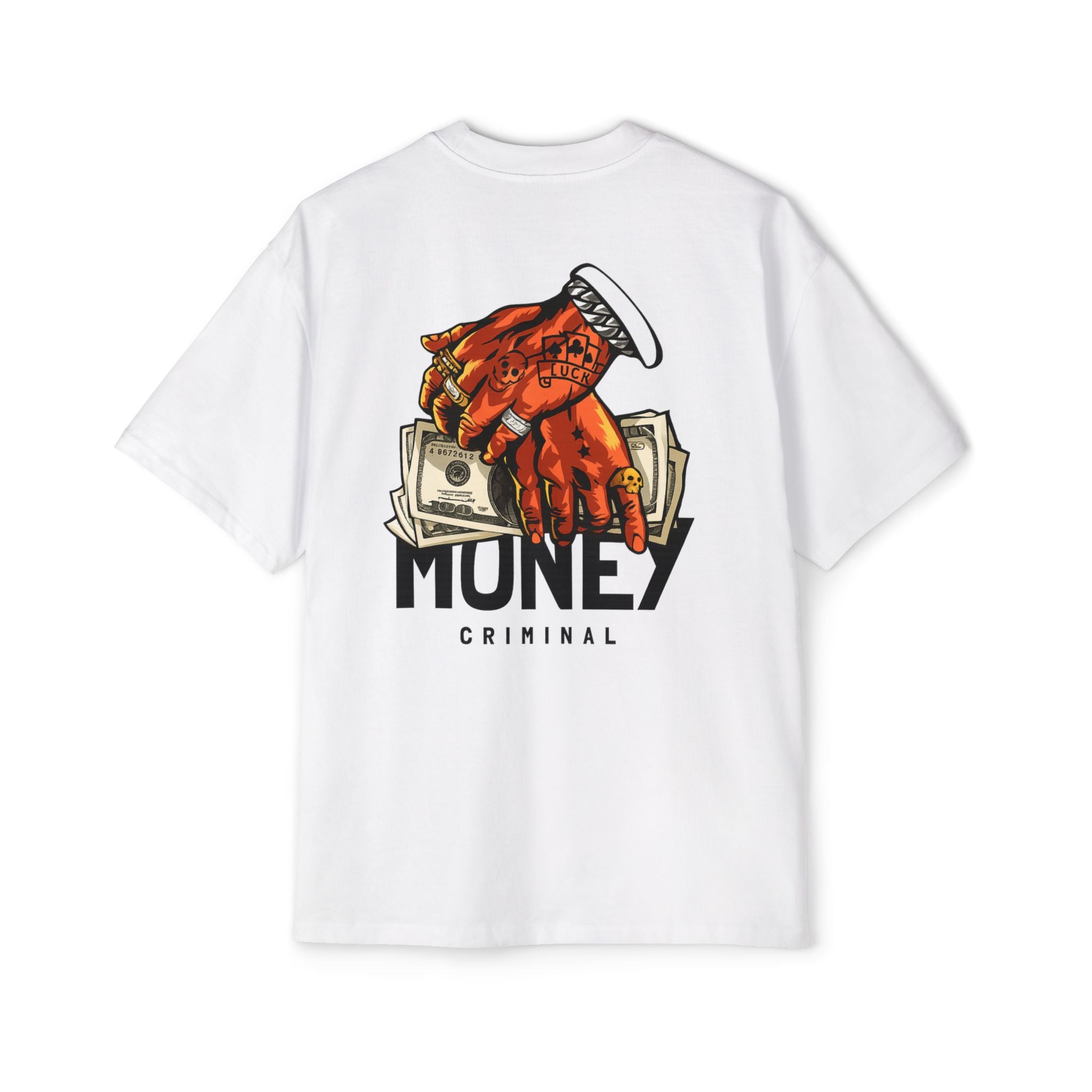 Oversized White Tee - Men