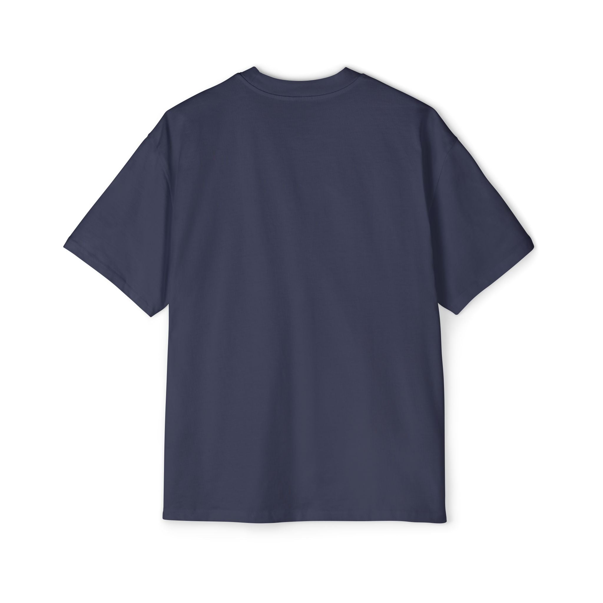 Oversized Midnight Blue Tee - Men