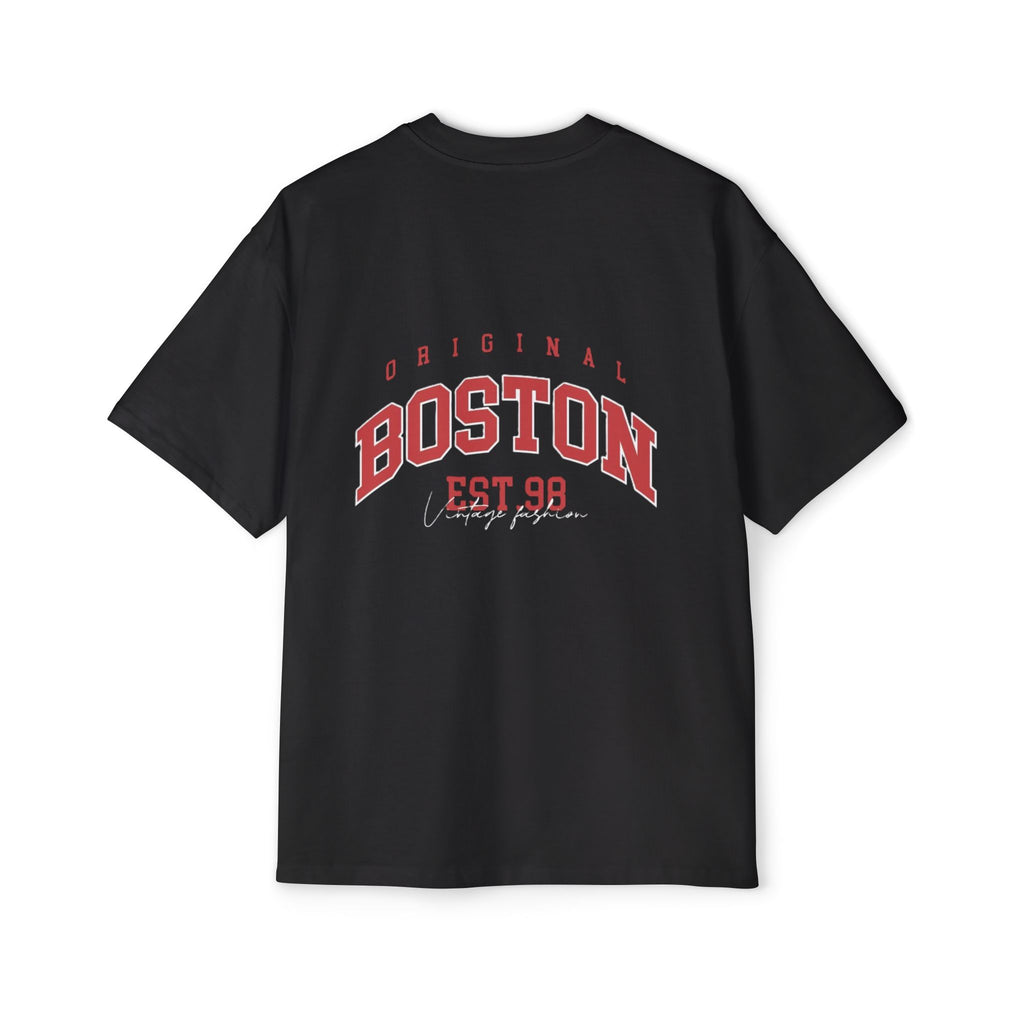 Oversized Black Tee - Men