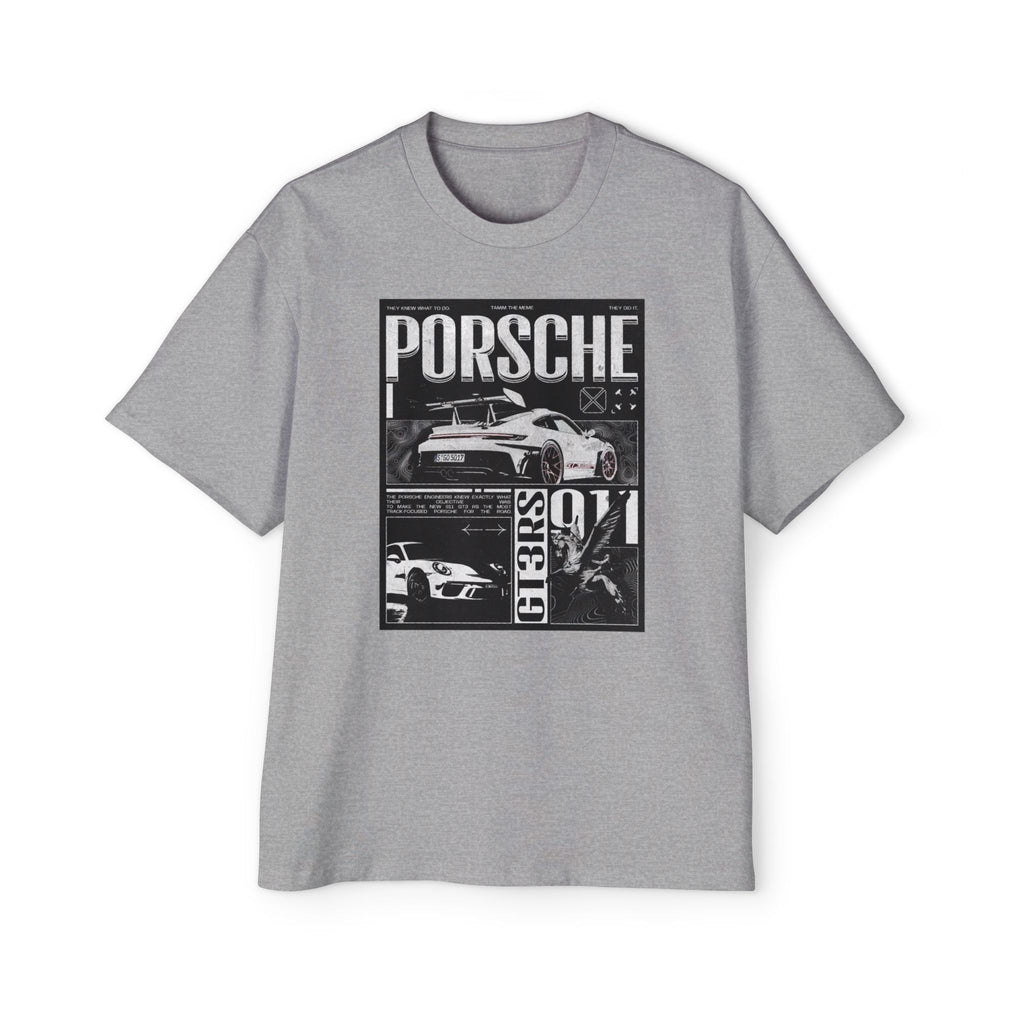 Oversized Grey Tee - Men