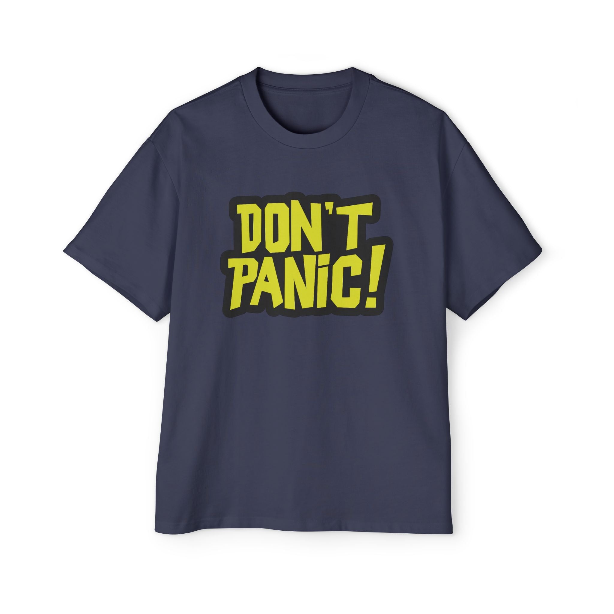 Oversized Midnight Blue Tee - Men