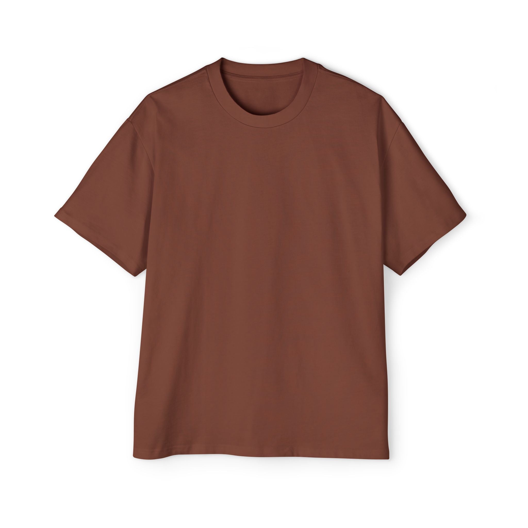Plain Oversized Brown Tee